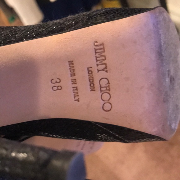 Jimmy Choo sparkly sling back heels - Picture 5 of 8